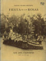 1929 Souvenir of the Santa Clara County Forth Annual Fiesta de las Rosas
