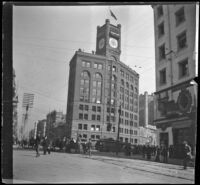 Old Chronicle Building, San Francisco, 1898