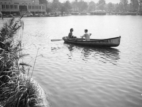 MacArthur Park rowboat