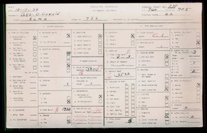 WPA household census for 732 S ALMA, Los Angeles County
