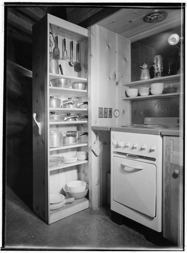Ruocco, Lloyd, residence. Kitchen and Storage