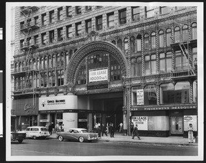 Arcade Building, Spring St., Los Angeles, 1957