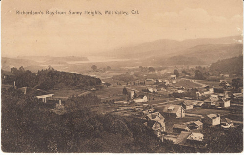 View from Sunny Heights, Mill Valley, 1907 [postcard]
