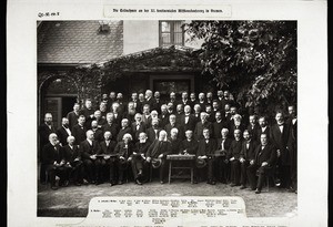 Die Teilnehmer an der XI. kontinentalen Missionskonferenz in Bremen