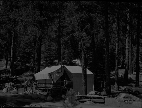 Buildings and Utilities, Tent Cabins at Lodgepole