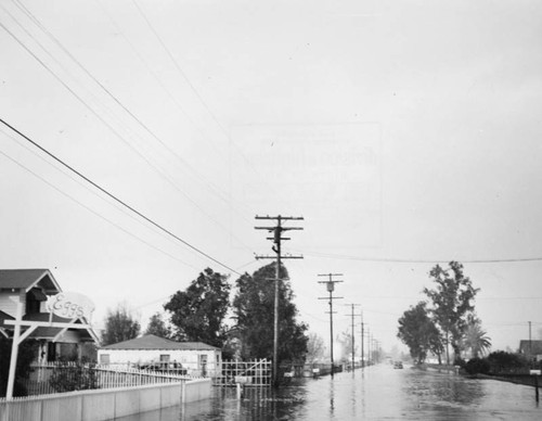 Flooding, Pioneer north from Carson
