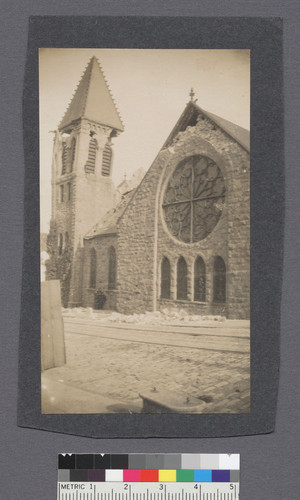 [First Unitarian Church. Geary and Franklin Sts.]