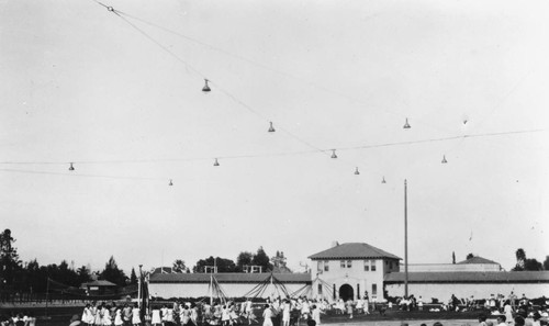 May Day, Anaheim City Schools Festival, Anaheim City Park. [graphic]