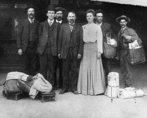 Anaheim Post Office Employees, Group Portrait. [graphic]