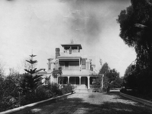 First Residence of Peter Joseph Weisel, Anaheim [graphic]