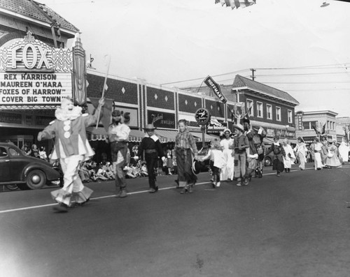 Halloween Parade on West Center Street, Anaheim [graphic]