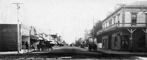 Center Street, Anaheim [graphic]