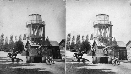 Water Tower and Tank, Anaheim [graphic]