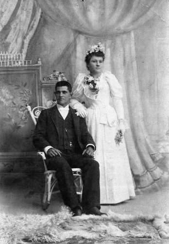 James and Lucy Ortega, Wedding Portrait [graphic]