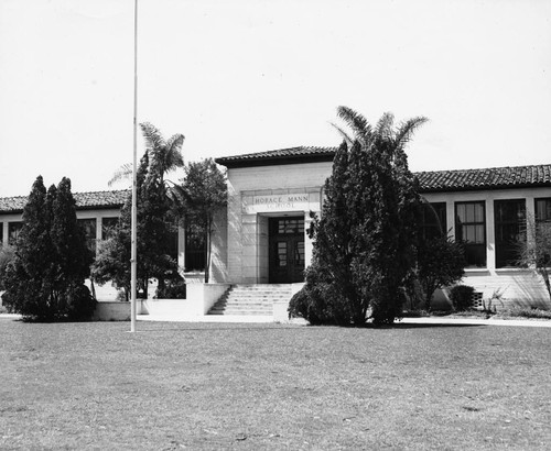 Horace Mann School, Anaheim [graphic]