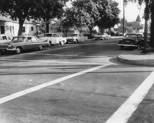 Palm Street at Broadway, Anaheim [graphic]