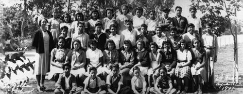 La Jolla School, Class Portrait, Anaheim [graphic]