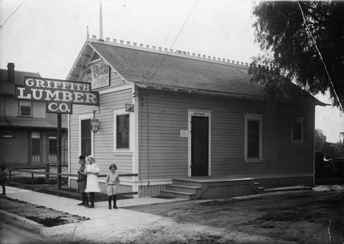 Griffith Lumber and Cement Office, Anaheim [graphic]