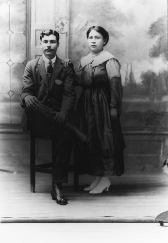 Trinidad and Simona Alcarez, Portrait. [graphic]