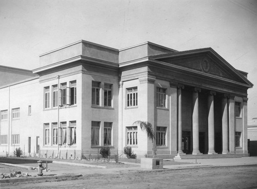 Anaheim Union High School, Auditorium. [graphic]