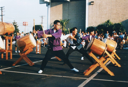 Orange County Buddhist Church, Tieko Drummers, Anaheim [graphic]