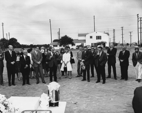 Anaheim Public Library Elva L. Haskett Branch Groundbreaking [graphic]