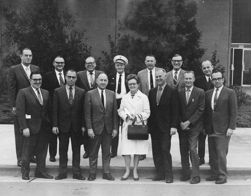 City of Anaheim Deparment Heads, Group Portrait. [graphic]