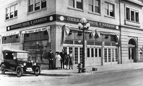 Gerrard Bros. & Hanson Grocery Store, Anaheim [graphic]