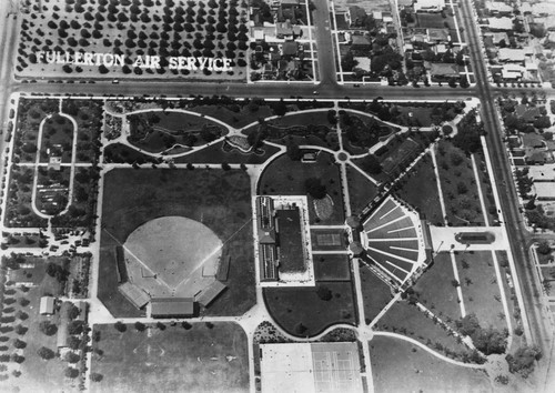 Anaheim City Park, Aerial View [graphic]