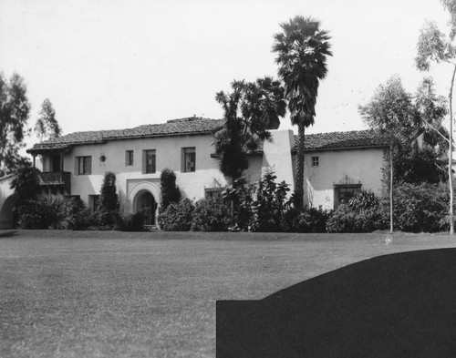 Dr. Herbert A. Johnston's Residence, Anaheim [graphic]