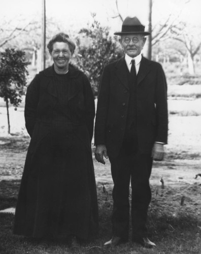 Gustav and Matilda Hedstrom, Portrait. [graphic]