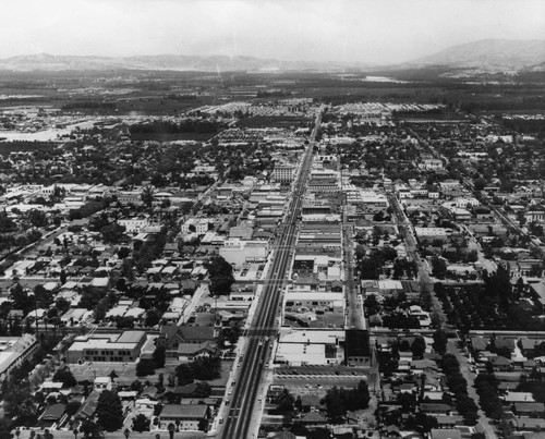 Aerial View of Anaheim [graphic]