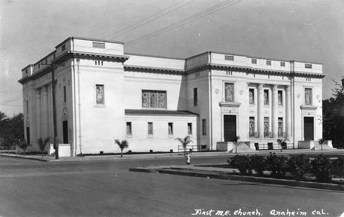 Anaheim Methodist Episcopal Church, Anaheim [graphic]