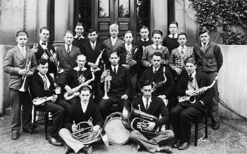 Horace Mann School Band, Anaheim [graphic]