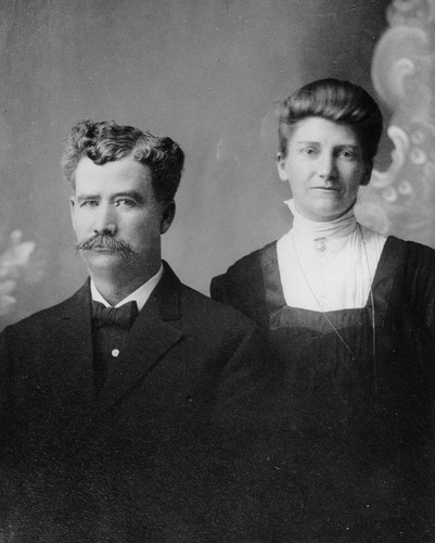 Judge James Soloman Howard and His Second Wife, Minnie Schaefer [graphic]