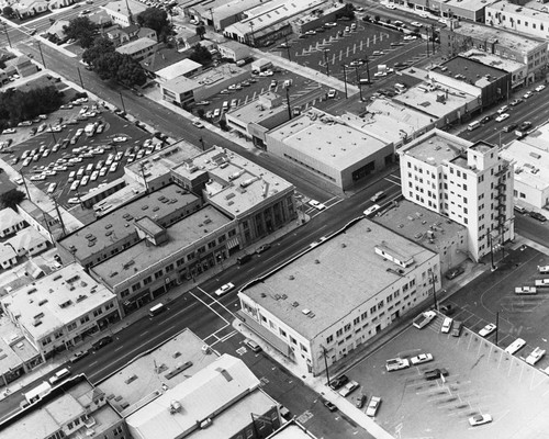 Aerial View of Downtown Anaheim [graphic]