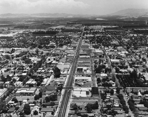 Aerial View of Anaheim [graphic]