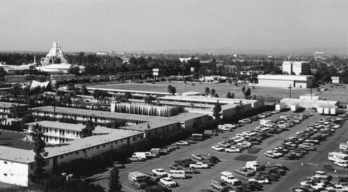 Aerial view of the Charter House Hotel