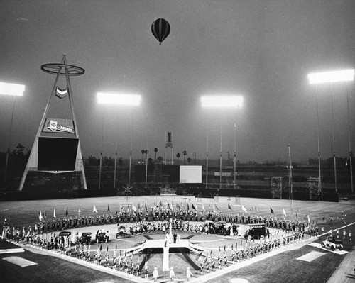 Anaheim Stadium, Tommy Walker's 4th of July Spectacular. [graphic]