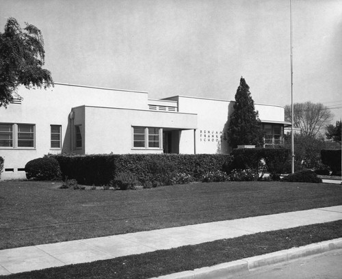 Benjamin Franklin School, Anaheim [graphic]