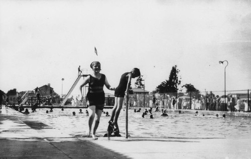 Anaheim City Park, Swimming Pool [graphic]