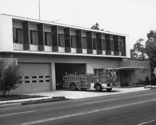 Anaheim Fire Department, Downtown Station. [graphic]