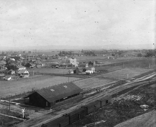 Elevated View of Northeast Anaheim from the Water Tower [graphic]