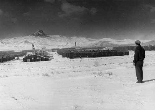 Frank Hirahara in Heart Mountain Internment Camp, Wyoming [graphic]