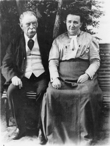 Henry and Sophia Kroeger, Portrait. [graphic]