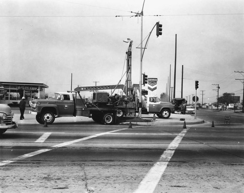 Anaheim Public Utilities Department, Trucks. [graphic]