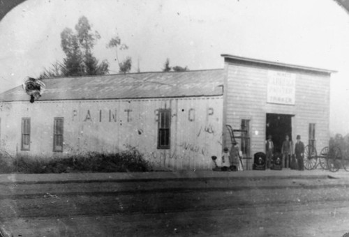 Leopold Nemetz Paint Shop, Anaheim [graphic]