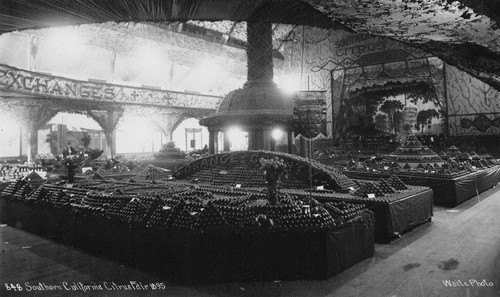 Orange County's exhibit at the Southern California Citrus Fair, 1895 [graphic]