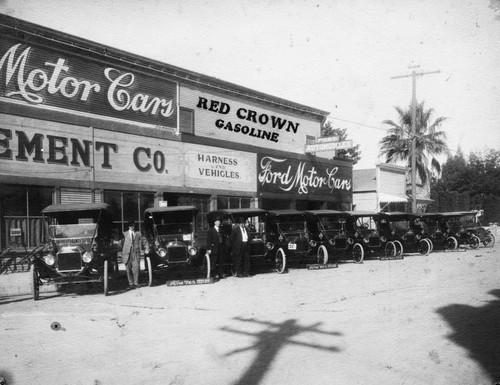 Ingram Brothers Ford Motor Cars Garage and Sales Room, Anaheim [graphic]