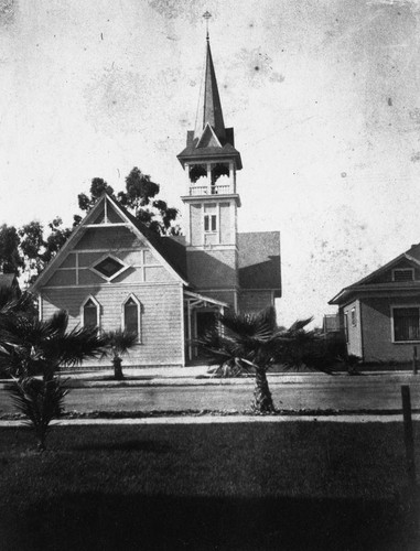 Anaheim Methodist Episcopal Church and Parsonage, Anaheim [graphic]